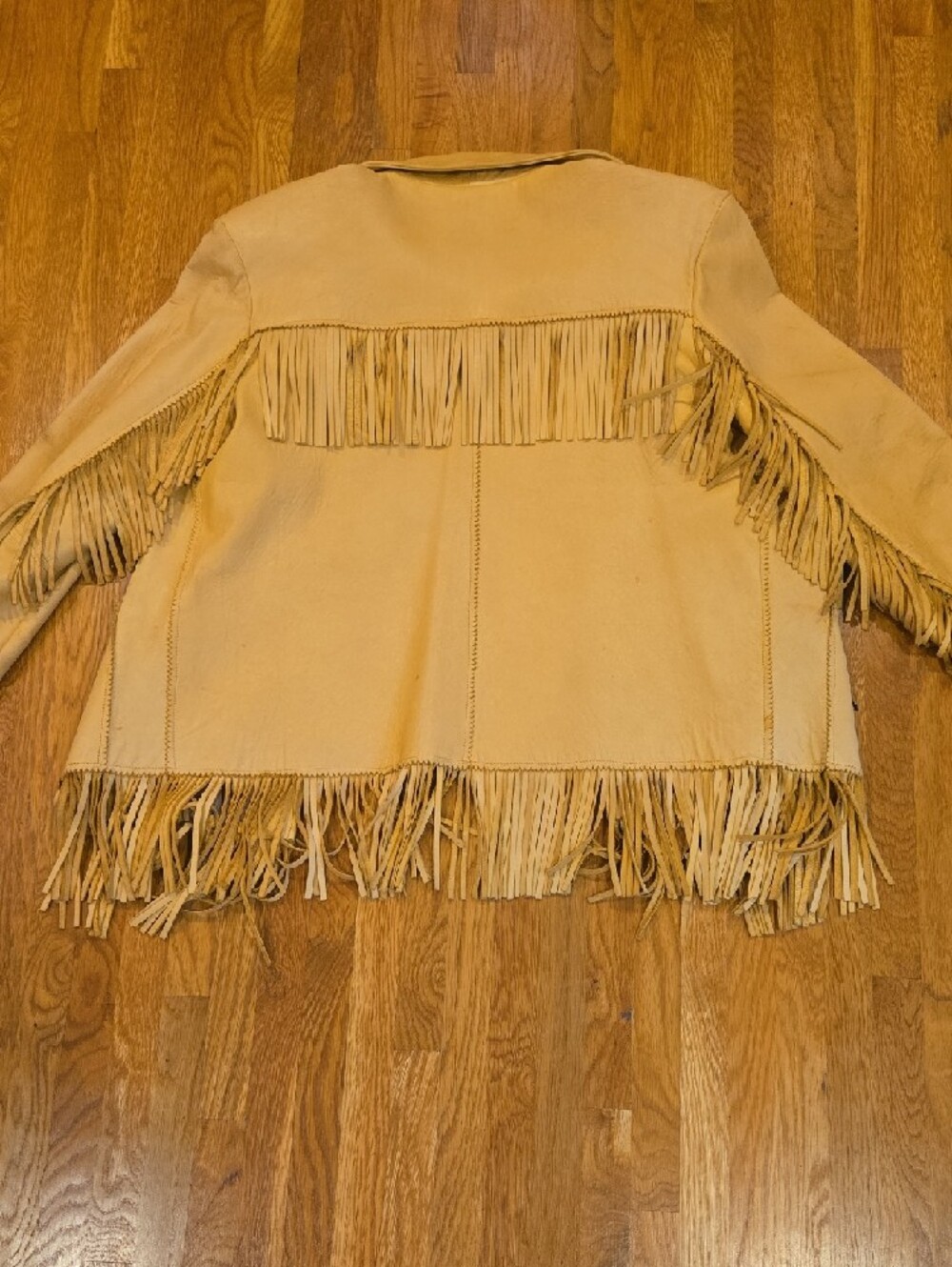 Vintage Danzy Tan Suede Western Jacket with Multicolor Beadwork - Picture 9 of 10
